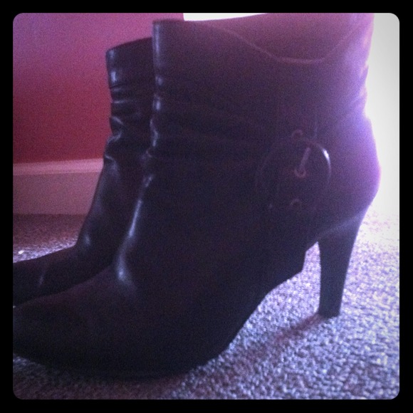 Black booties