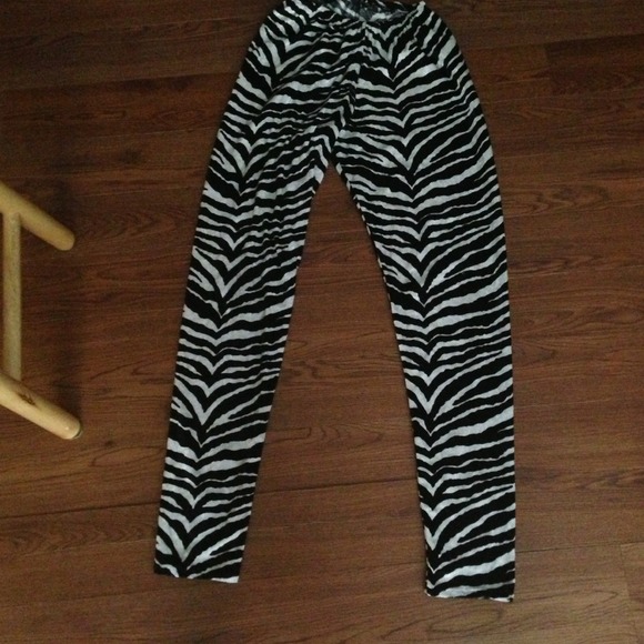 Zebra Leggings