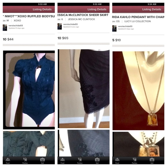 🚫🚫BUNDLE ON HOLD Skirt/ Blouse +Frida chain🚫🚫