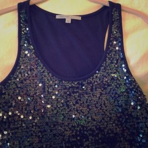 Gap sequin tank top. Size S.