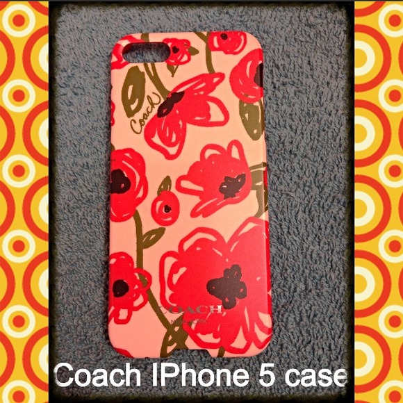 Coach IPhone 5 case 📱🎀