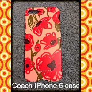 Coach IPhone 5 case 📱🎀