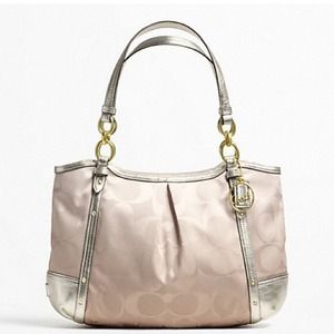 Authentic Coach Signature Tote