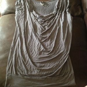 ❗Bundle❗Grey low neck top