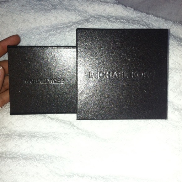 Just the Michael kors earring box