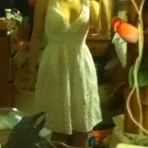 White summer/spring dress