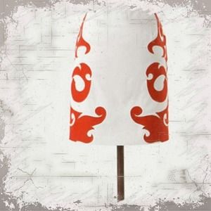 SOLD!!!!!! Flamed kiss anthro mini skirt