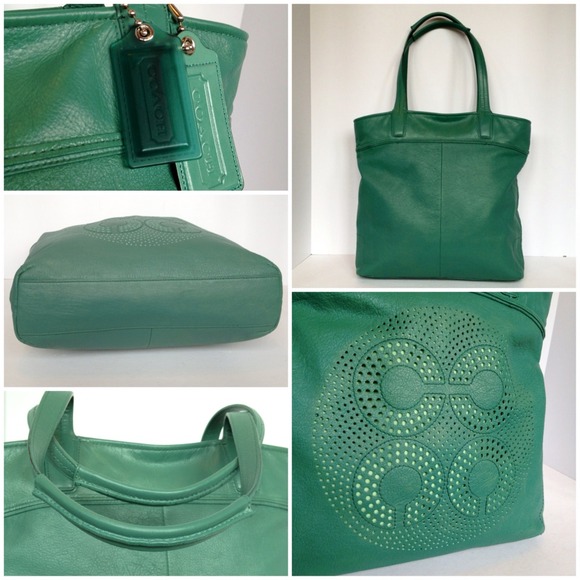 🌀SOLD🌀Re-dyed! 😍 Coach Audrey Slim Tote - Picture 2 of 4