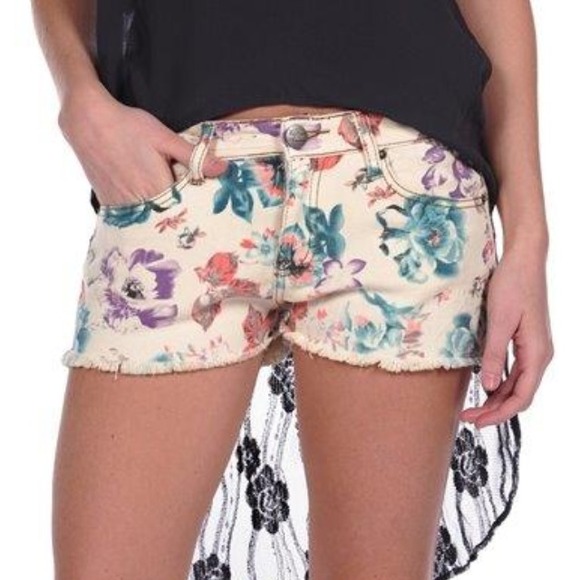 Vintage Havana floral shorts size S