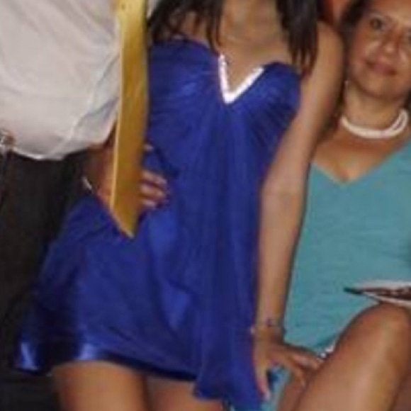 La Femme cocktail/prom dress - Picture 4 of 4