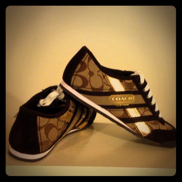 Coach Shoes - Coach "Yolanda" Sneakers  SZ 8 NIB