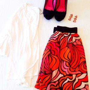 MISSONI FOR TARGET HIGH WAISTED SKIRT