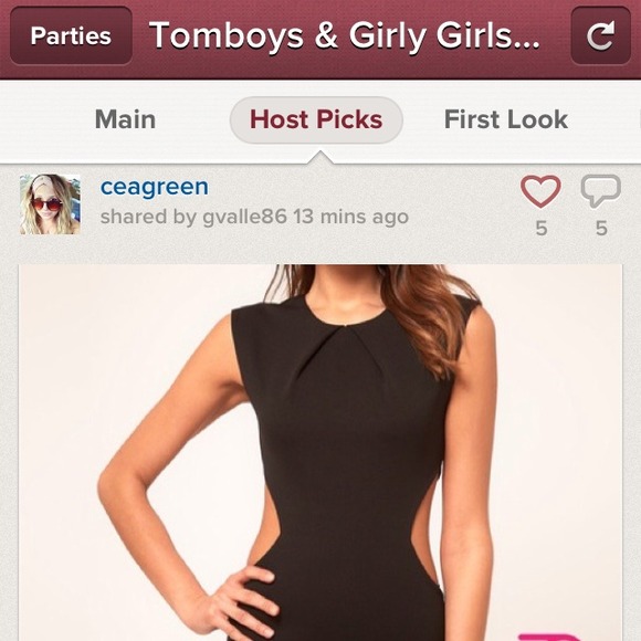 BUNDLED🎉2x HOST PICK🎉ASOS black cut out mini - Picture 4 of 4