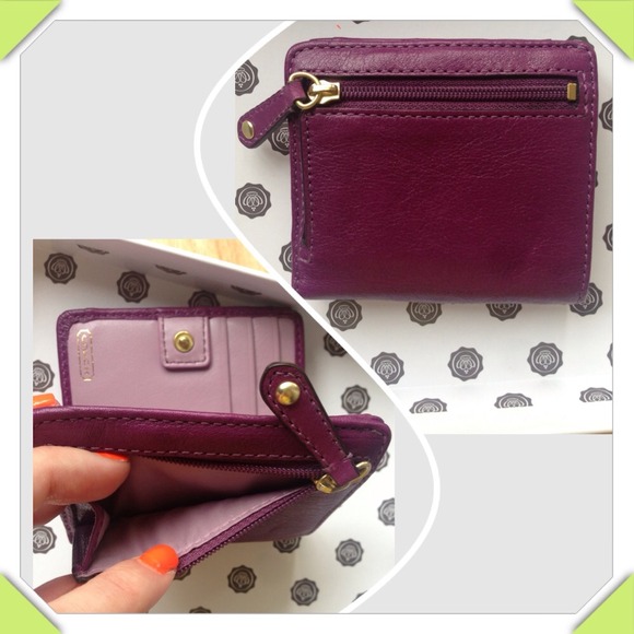 🚫Sold🚫Purple Coach Wallet - Picture 3 of 4