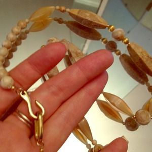 Beautiful sandstone necklace