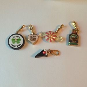 Juicy couture charms for charm bracelet