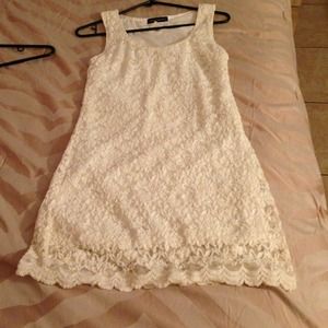 Hold for acrooks11 White lace dress