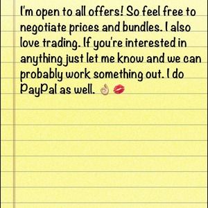 💋 Trade, Bundles, and Negotiable 💋