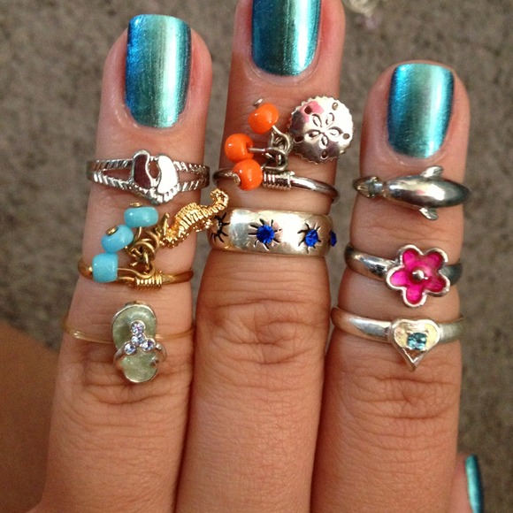 ✨11 cute toe rings ✨