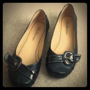 Gently Used Black Ballet Flats