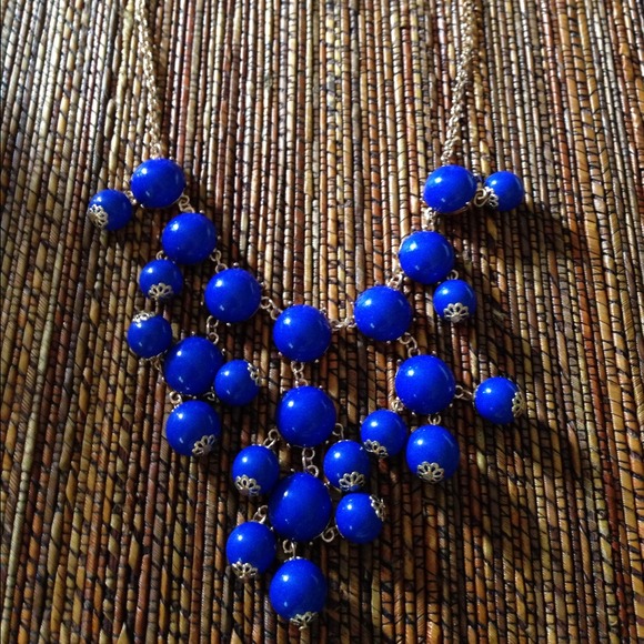 New Royal Blue Mini Bubble Necklace