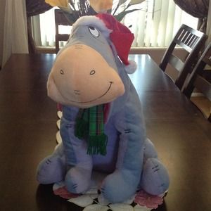 Eeyore X'mas stuff animal