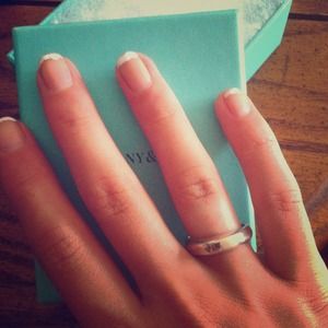 Authentic Tiffany & Co. Silver Ring size 7