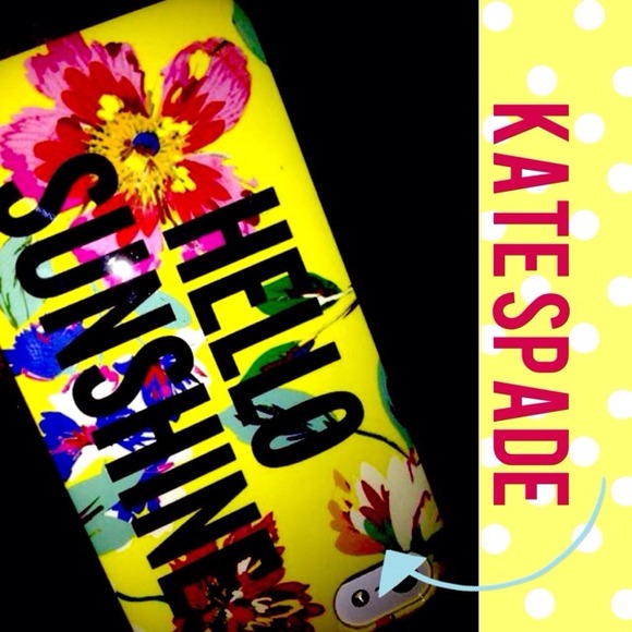 Hello Sunshine Kate Spade iPhone 5 Case