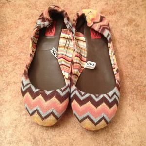 NWOT Missoni (for Target) ballet flats