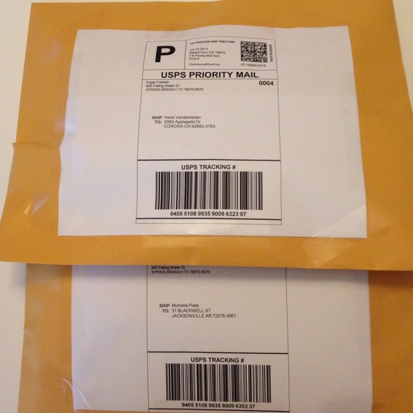 Packages going out!!