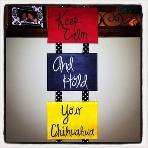 "Keep Calm" Tri-Board for @tahvdillaaaaa