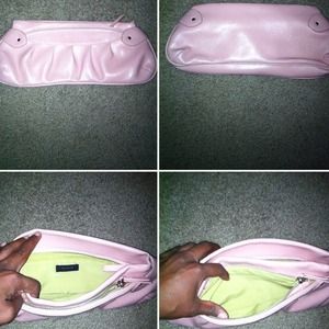 Pink clutch