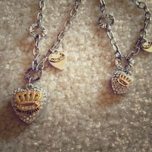 2 Juicy Couture necklace and Bracelet