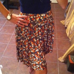 Flowered skirt