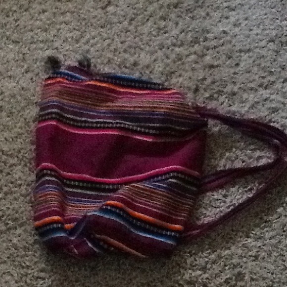 Multi-colored backpack