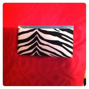 Zebra clutch/wallet