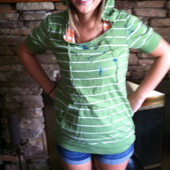 AMERICAN EAGLE HOODED TOP