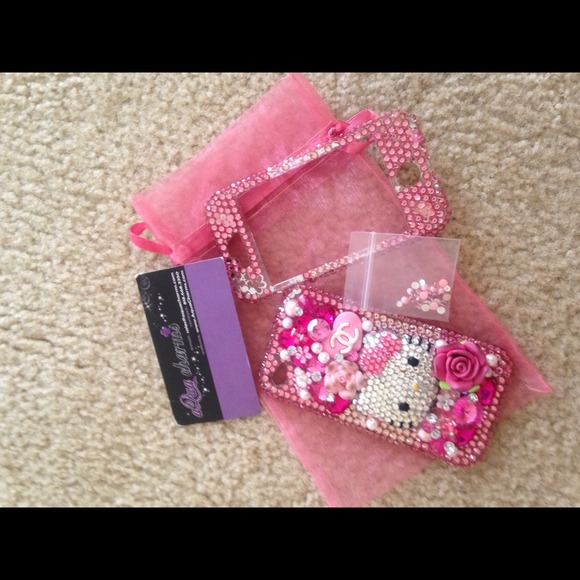 Hello kitty (aqua charms ) iPhone 4 case