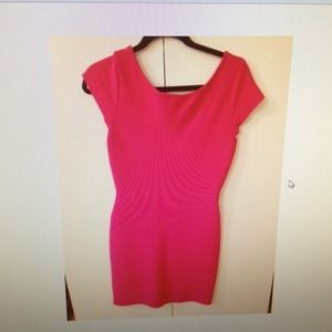 BCBG pink dress!