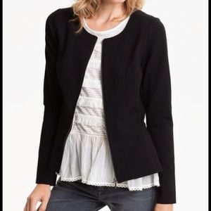 Hinge never worn black peplum jacket