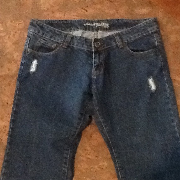 Never worn jeans fits like a 10-12 no stretch