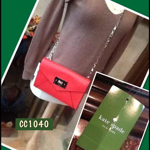 Kate spade spring red Crossbody