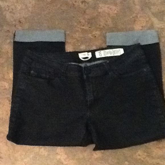 Dress up or down black capris!