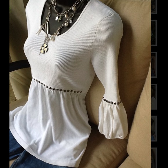 Bundle for @jakannas NWT Tracy M. Studded Sweater - Picture 2 of 4