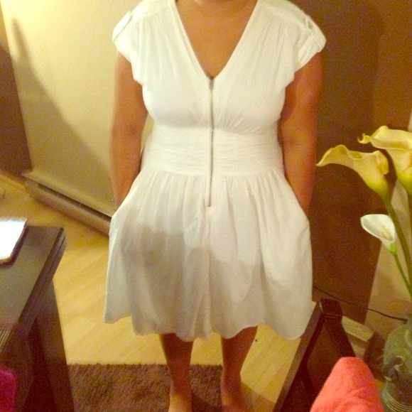 white dress