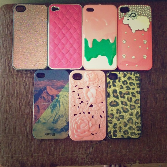 Assorted iPhone 4 cases