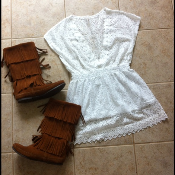 SOLD SOLD SOLD. Boho Lace Tunic