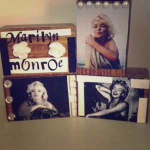 🎀Vintage/Classy Marilyn Monroe Blk & W Blocks🎀