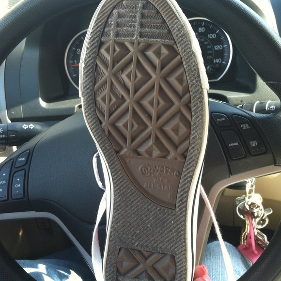 🎀🎀SOLD🎀🎀Glitter hot pink converse size 8 - Picture 3 of 3