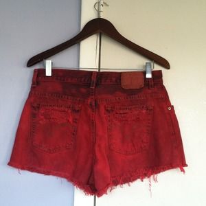 Levi's classic fit jean shorts
